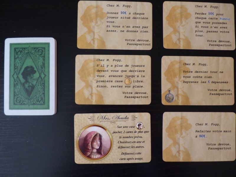 Elles remplacent les cartes "lièvre" des précédentes éditions. On en pioche 1 ou 2 selon notre position sur le plateau.