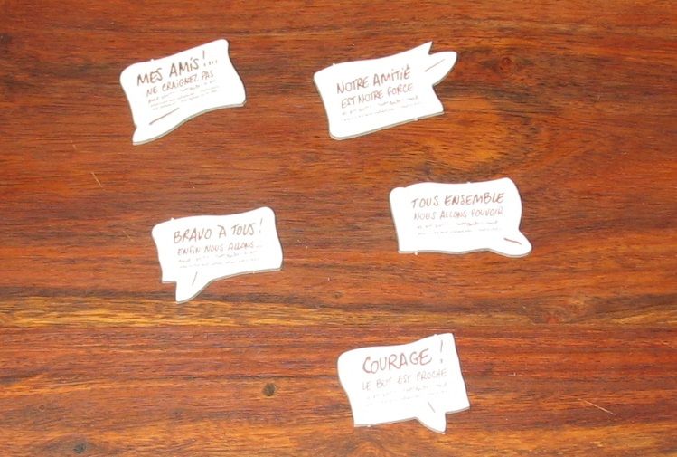 Rien de mieux pour remonter le moral des troupes qu'un bon discours !