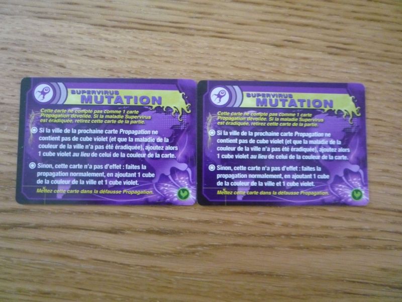 Les nouvelles cartes mutations