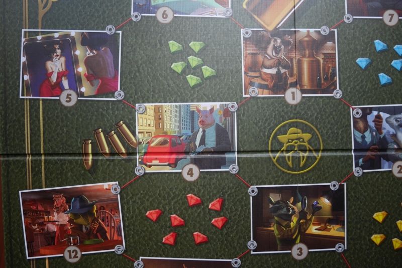 Une partie des membres influents de la "Famille".