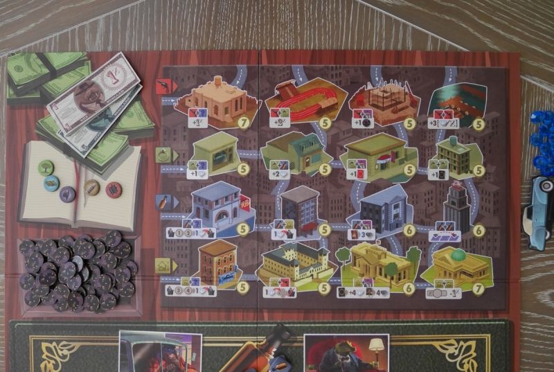 Elle accueille les billets et les jetons "Quartiers".