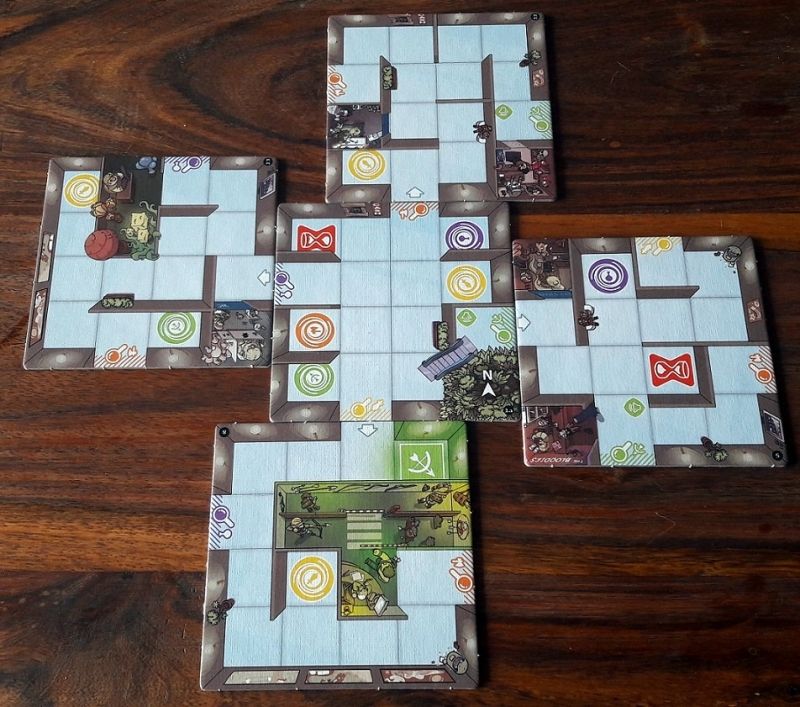 Le plateau se construit au fur et à mesure des explorations