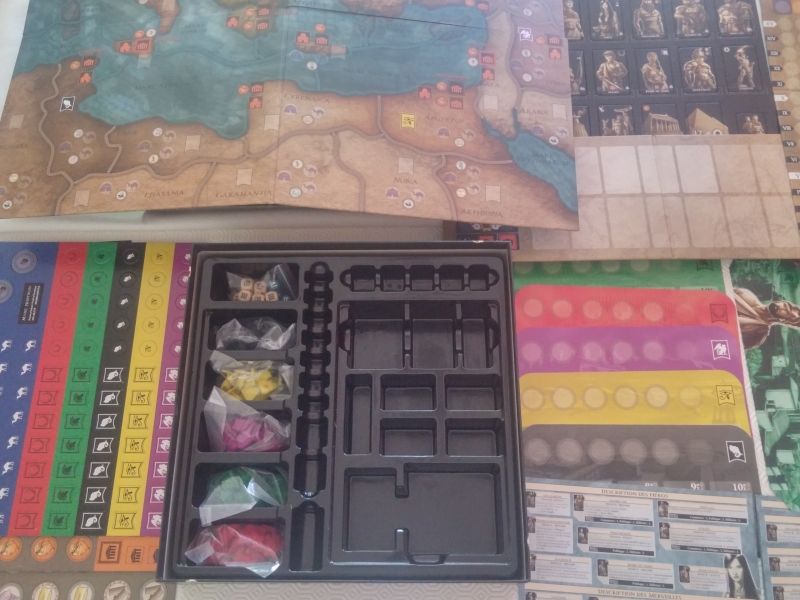 Le matériel  dans son ensemble sortit de sa boîte