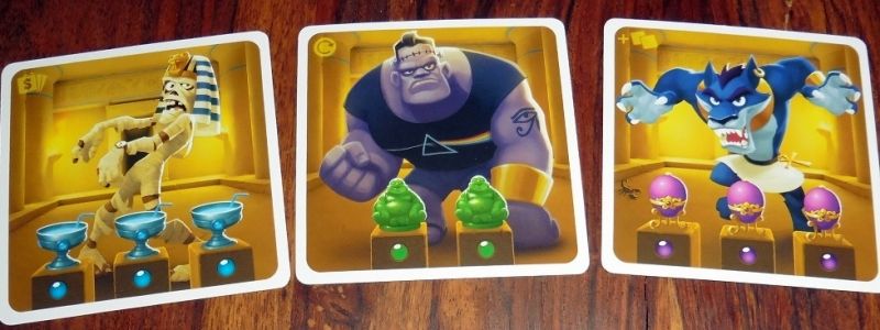 Il y a pas mal de gardiens dans cette pyramide, chacun ayant sa spécialité...