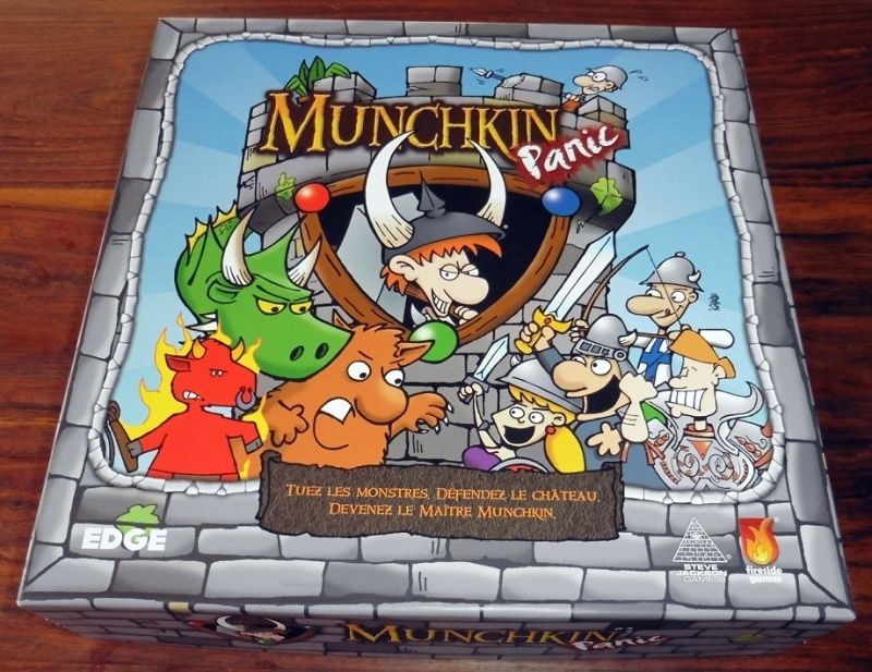 Le croisement parait bien réussi... avec du Munchkin dans Castle Panic.