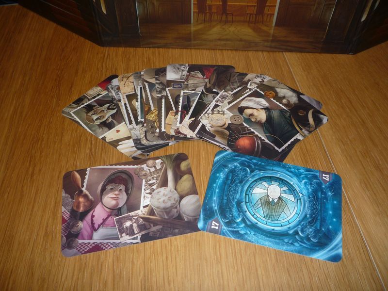 Les cartes personnages pour le Fantôme