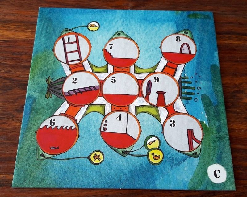 L'un des plus difficiles nautilions avec très peu de connexions possibles (il s'agit d'une variante).