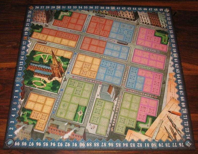 Magnifique plateau, plein de détails, tout en restant très lisible et beau à la fois...