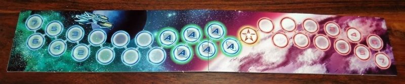 Le plateau de compte tour qui propose 2 pistes différentes (recto/verso)