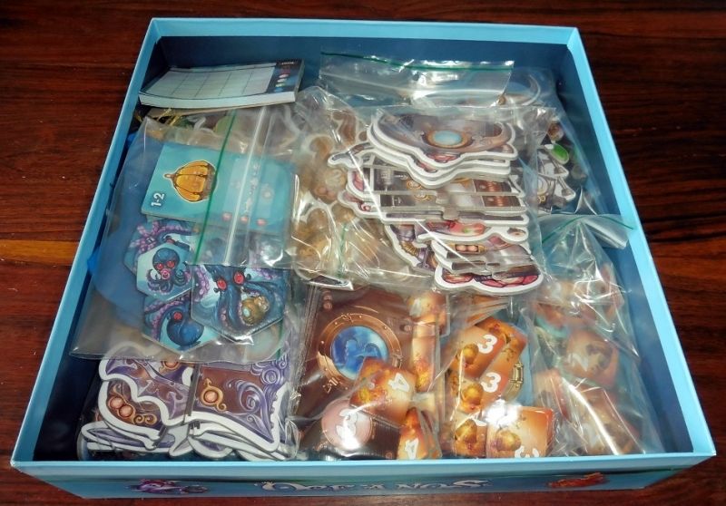 Pas mal de grand sachets plastiques pour tout ranger... en vrac...