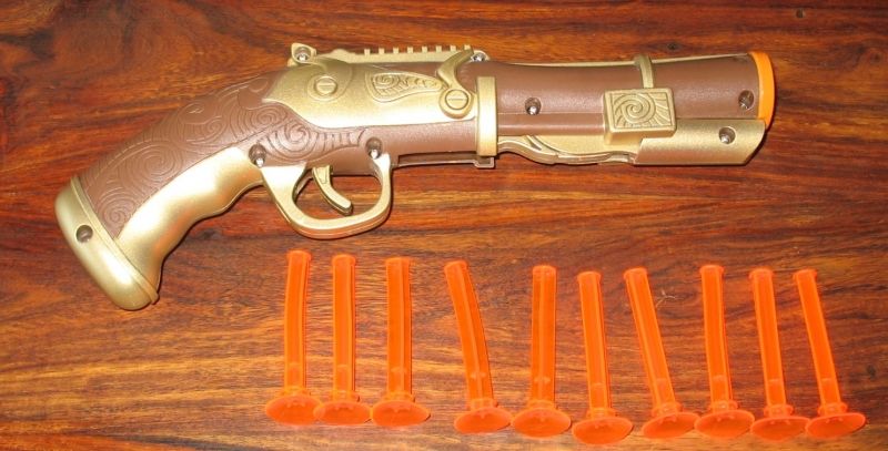 Entre le mousquet et l'arquebuse, mais j'ai de nouveau des doutes sur la qualité des munitions...