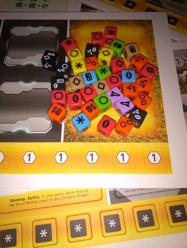 Tous les dés de la boite