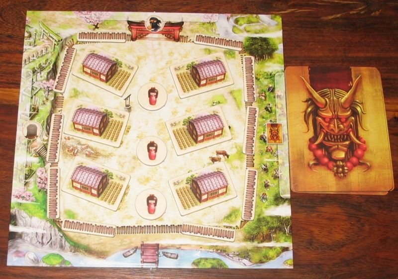 Le village est en bon état... pour l'instant... mais les brigands ne vont pas tarder à arriver...