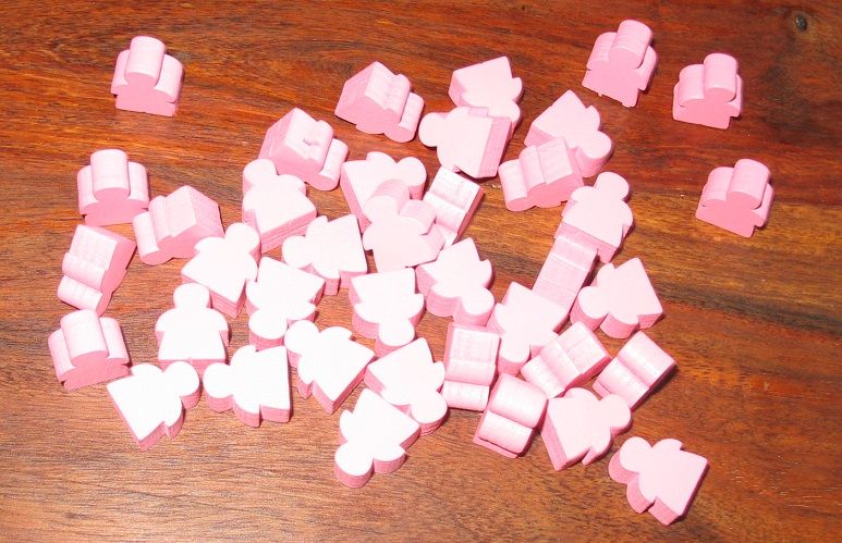 Les ouvriers sont... roses...