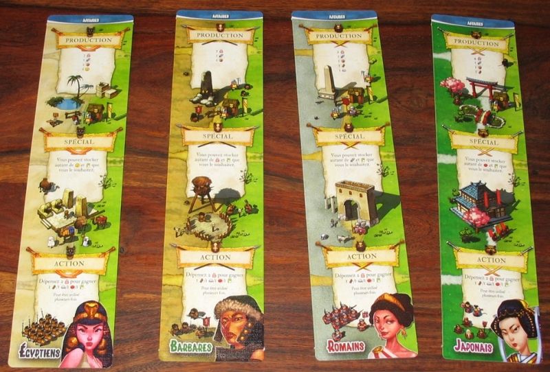 Vous avez parlé de parité ? Chaque plateau faction est double face : homme/femme :)