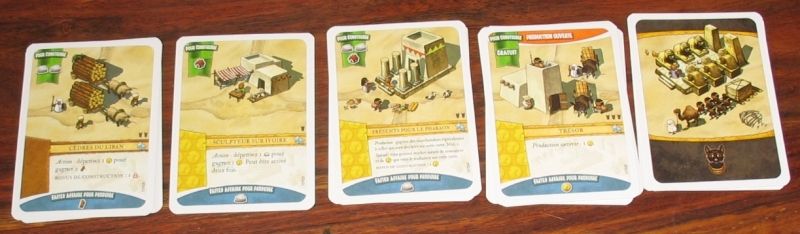 Des productions ouvertes et pas mal de bâtiments autour de l'or... Étonnant, non ?