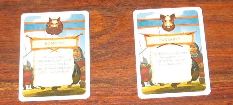 2 nouvelles cartes solo. Romains et Barbares font leur apparition