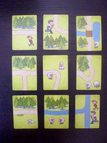 Avec du voleur dessus, des chiens de berger, des routes, des rivières et des moutons !!!