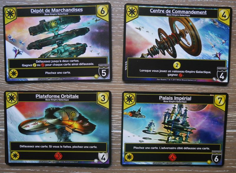 Pas de base pour 2 crédits comme pour les autres factions.