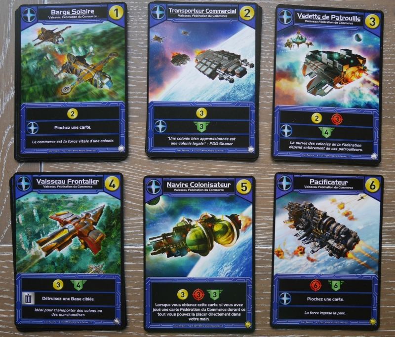 La fédération du commerce est toujours aussi efficace pour vous réparer et pour investir sur d'autres cartes.