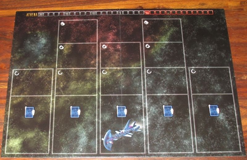 Le premier vaisseau, plutot pour débutant avec ses défenses centrales