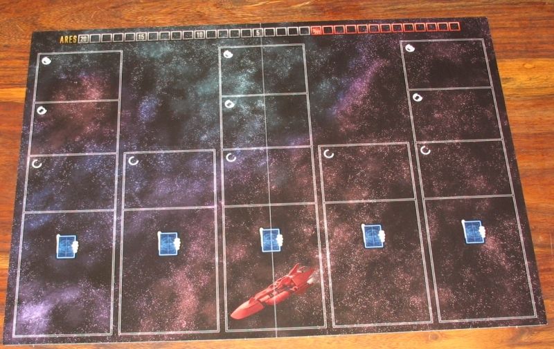 Le second vaisseau pour débutant, plutôt bien équilibré et avec un axe central bien fourni