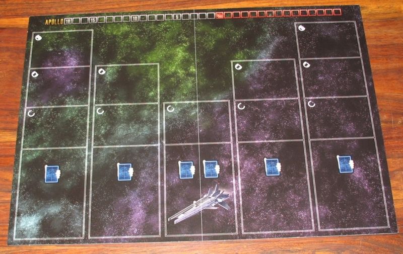 Un dernier vaisseau permettant pas mal de pioche, mais possédant une faiblesse centrale évidente.