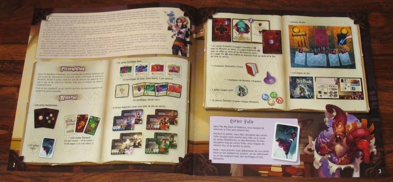 Un livret de règles haut en couleur, en illustrations et en exemples.