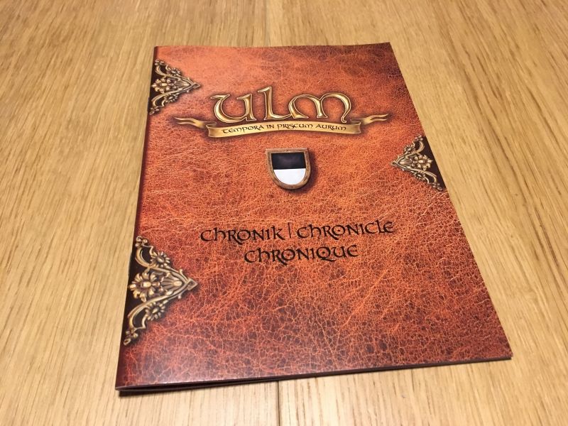 Les Chroniques d'Ulm - complément de règles