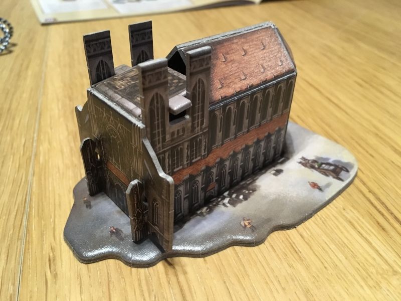 La cathédrale montée