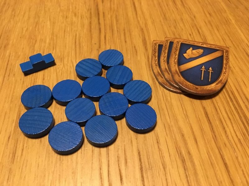 Le matériel d'un joueur