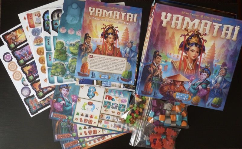 Pour 1,960 kg, voici ce que vous pourrez trouver dans une boite de Yamataï !