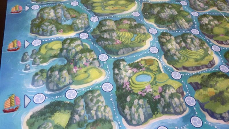 Détails du travail artistique de Jérémie Fleury sur le plateau de Yamataï.