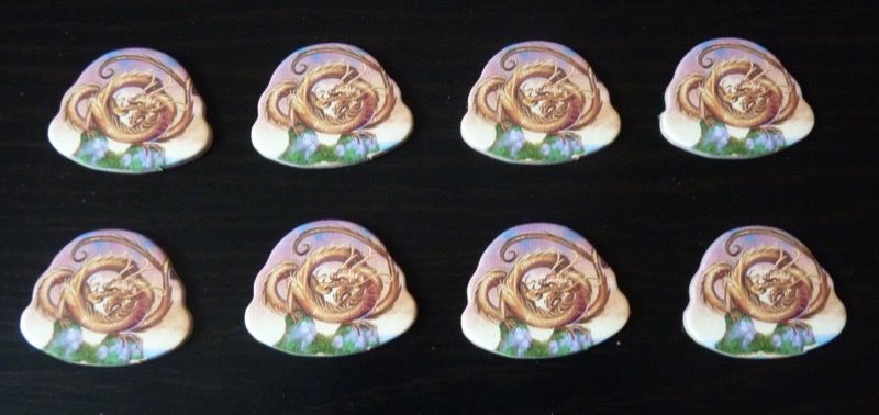 Les 8 jetons Sanctuaire.