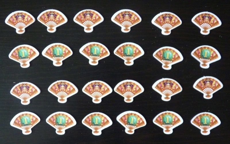 Les 24 pions Prestige.