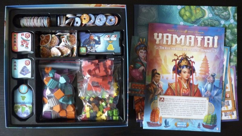 Une vue d'ensemble avant la fermeture de la boite.