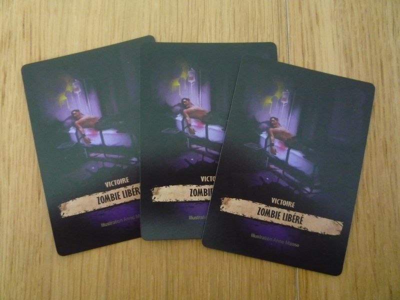 Les cartes "Zombie Libéré"