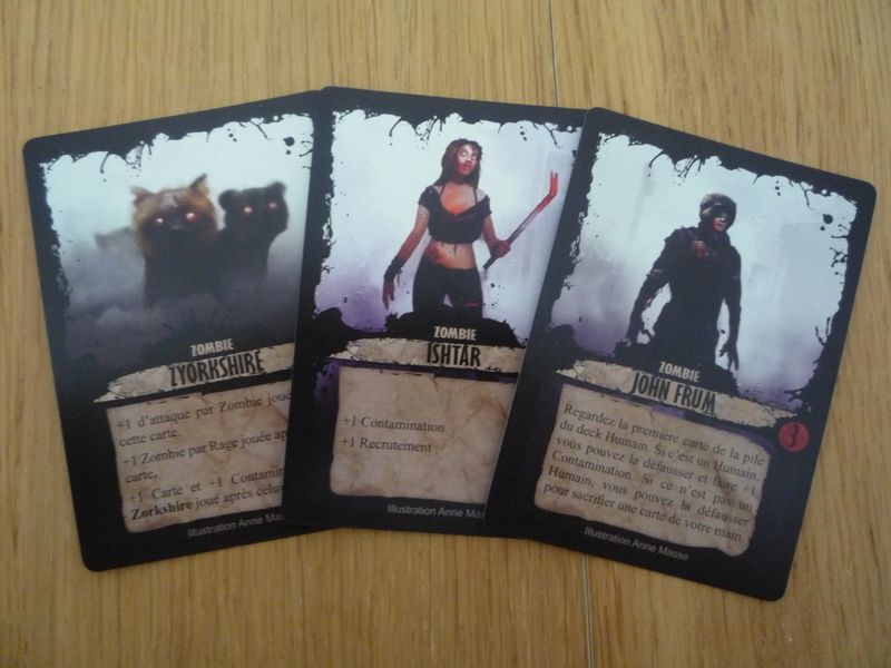 Les cartes "Zombie"