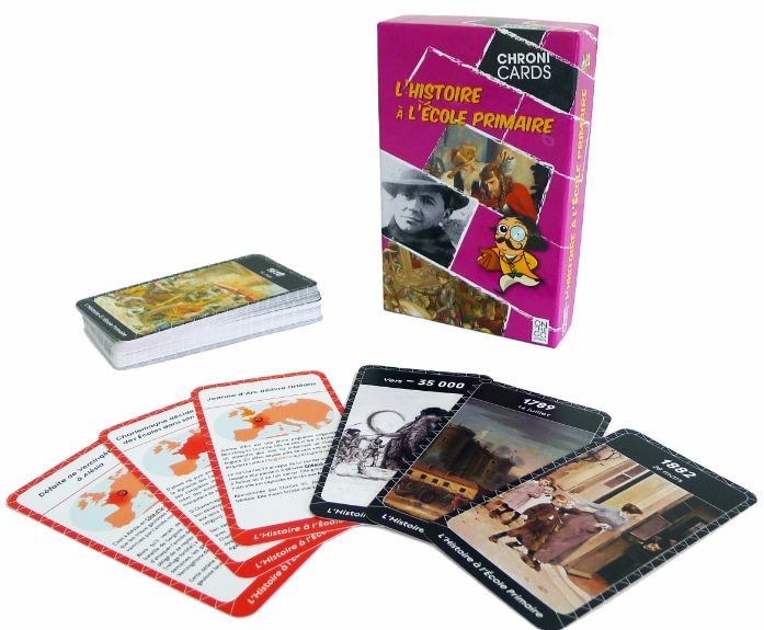Chronicards - l'histoire à l'école primaire