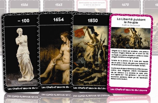 Chronicards - les chefs-d'oeuvre du Louvre