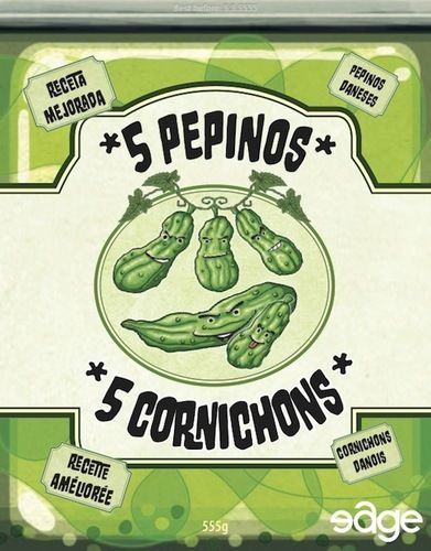 5 cornichons