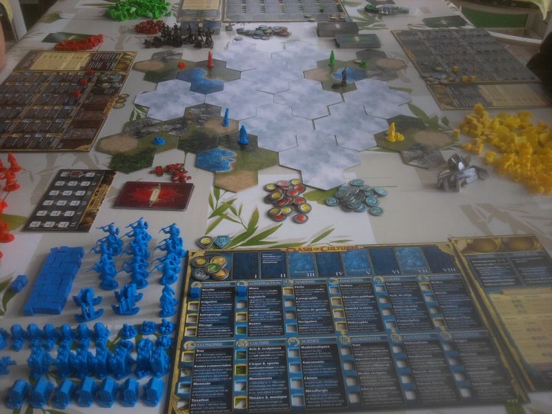 Fin du 1er tour, certains explorent, d'autres non