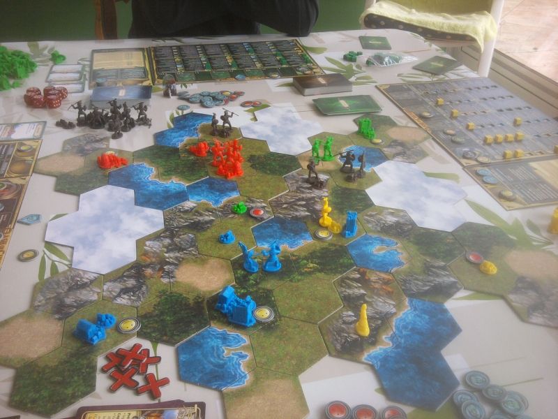 Première attaque culturelle de mes bleus sur les jaunes de Joël