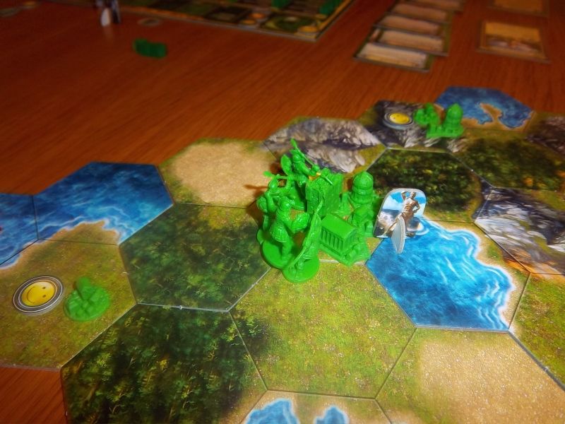 Monsieur Cormyr : "Je vous attend !". On peut remarquer sa merveille (la statue d'un colosse).