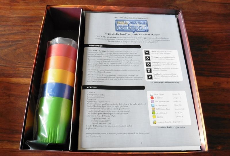 Le matériel rentre bien dans la boite malgré le dépunchage à faire comme pour la VO.