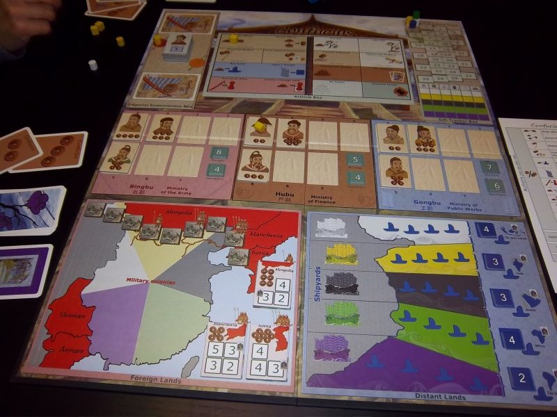 Vous le reconnaissez ? Le plateau de Confucius...