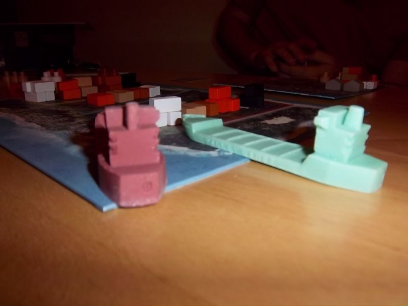 Des bateaux à quai...