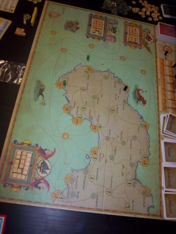 Un aperçu du plateau...