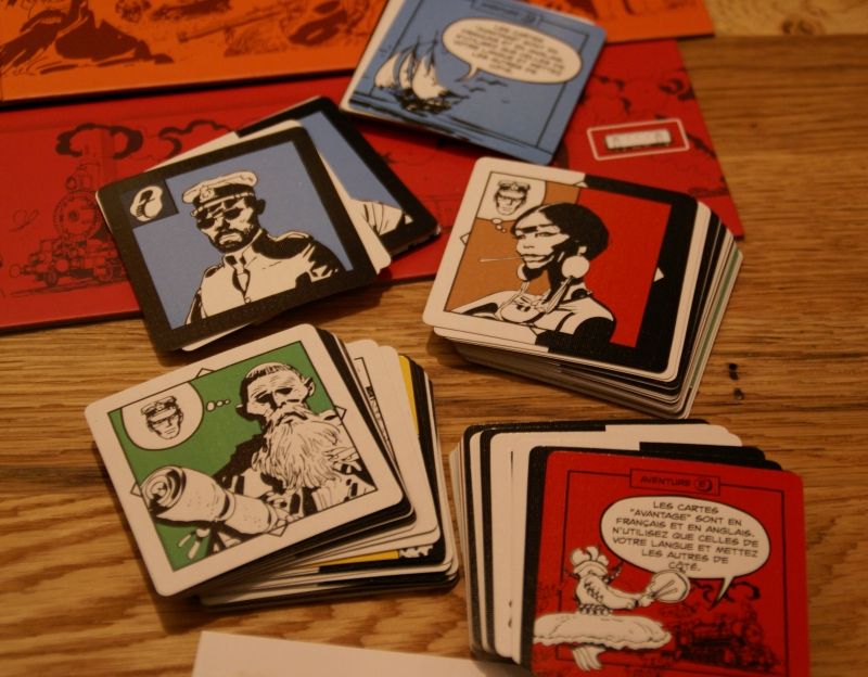 les cartes deviendront les cadres de l'histoire...