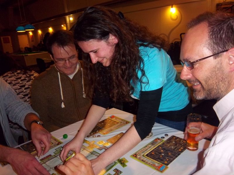 Dame Louise aux explications de Cottage Garden. 